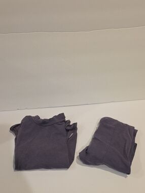 Buba Medium Pjs Pajamas Set Kids Charcoal Gray Shorts Set Like Size 2?